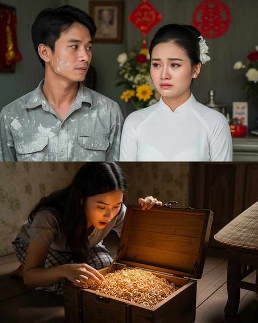 Bị đại gia bỏ, cô hoa khôi u/ất h/ận lấy anh phụ hồ – đêm tân hôn mở chiếc tủ cũ mà ch//ết lặng