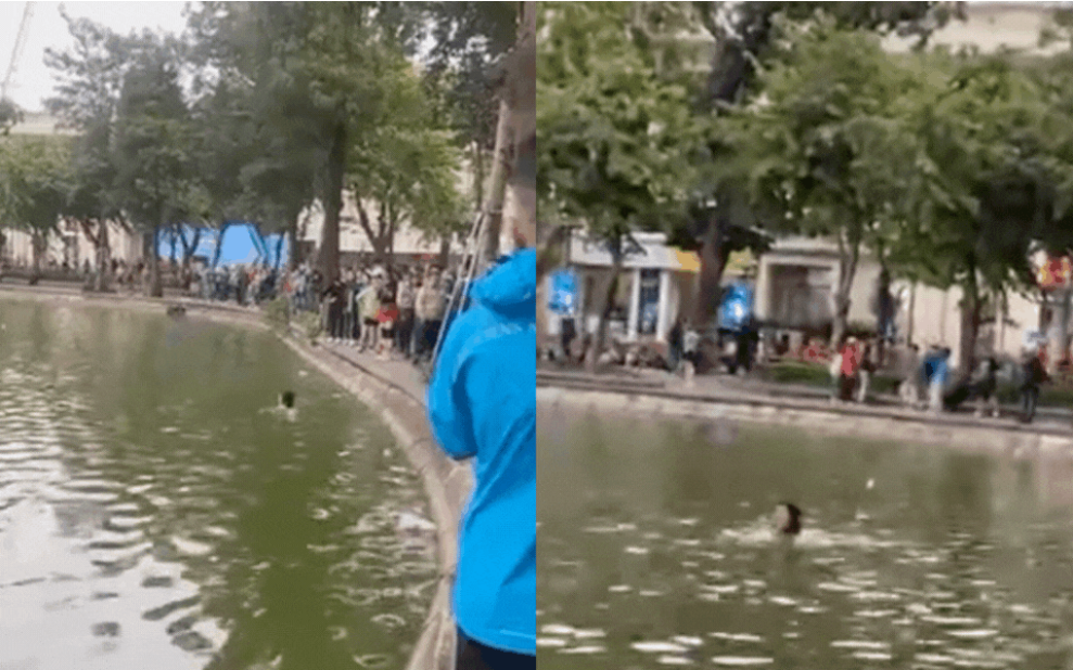 Thông tin vụ cô gái đuối nước tuvong ở hồ Hoàn Kiếm (Hà Nội)