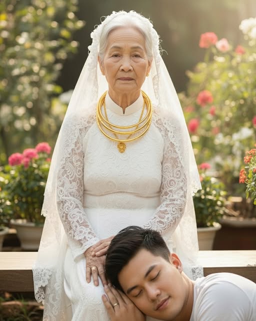 Chàng trai 24t vì quá túng qu//ẫn nên đã đồng ý cưới bà lão 70t