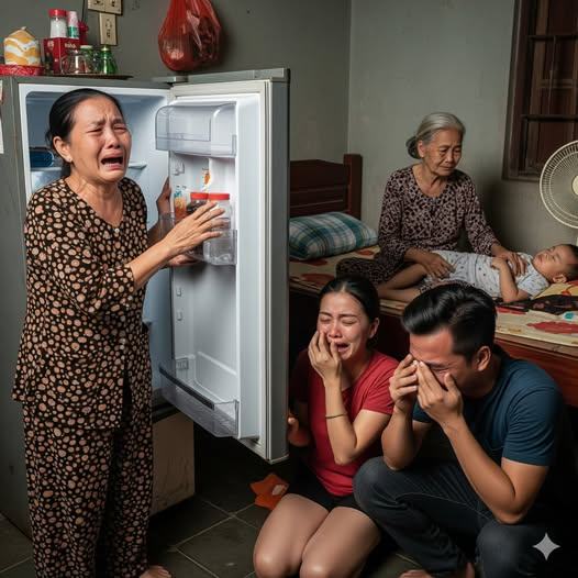 Con dâu bận đi công tác, để cháu cho bà nội trông, trở về thấy nhà cửa vẫn ngăn n ắ p, cháu ngủ ngon, nhưng mở tủ lạnh ra thì mẹ trẻ bỗng gào khóc ng ấ t lịm