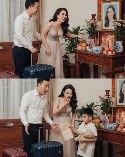 Vợ vừa mất 3 ngày, chồng đã dẫn nhân tình trẻ đẹp về nhà dưới danh nghĩa “bảo mẫu”, con trai nhỏ bất ngờ lôi ra một phong bì thư rồi nói “mẹ để lại thứ này”,