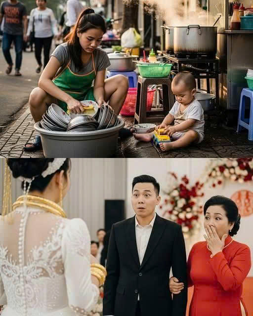 Sợ con trai 40t ế vợ mẹ tôi giục cưới luôn cô gái rửa bát thuê đã có con riêng 3t. Ngày cưới vừa đến đón dâu mẹ tôi ngã lăn ra đất còn quần tôi ướtsũng khi thấy cô dâu bước ra…