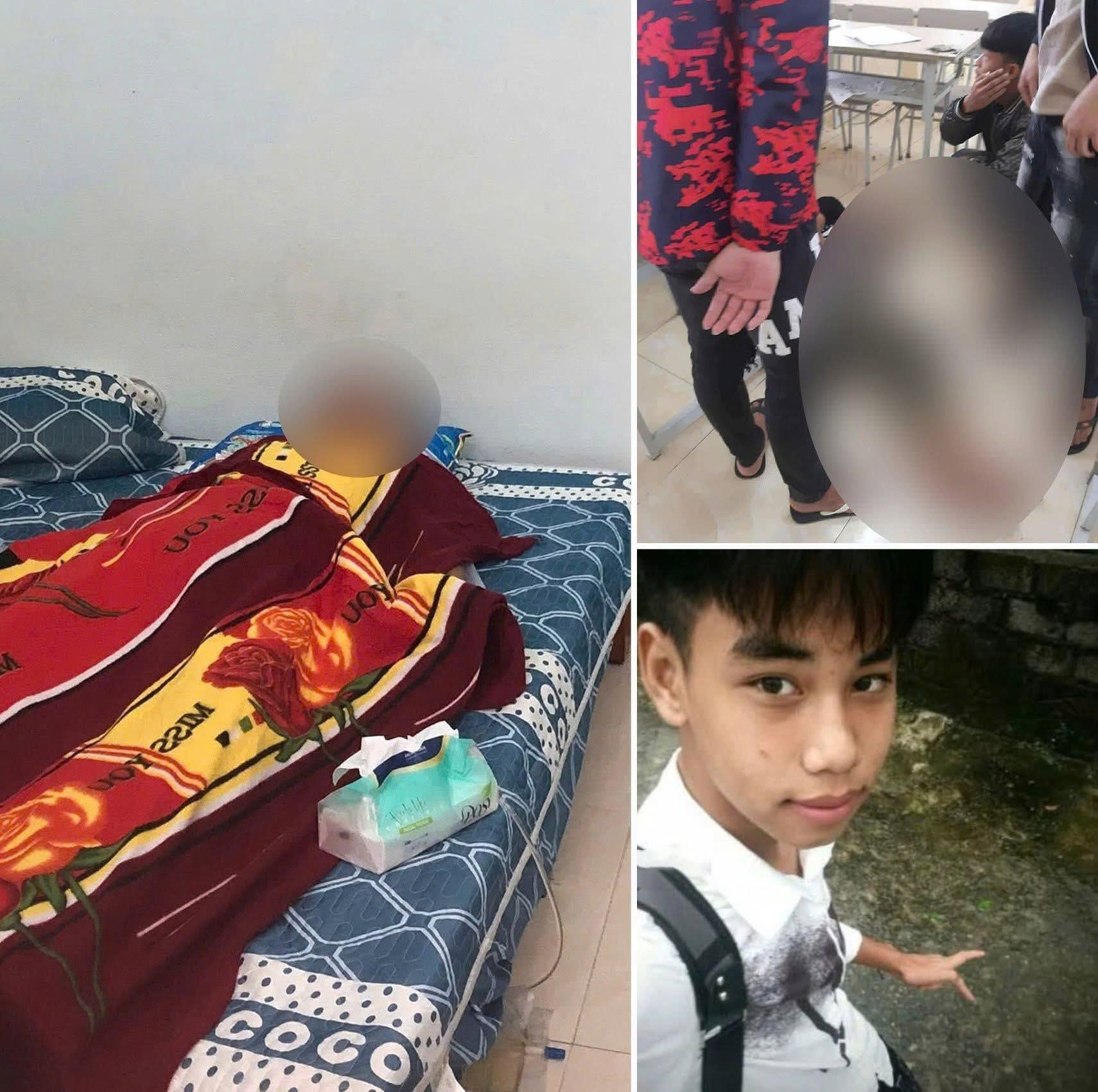 Cháu bé 15 tuổi bị bạn học hội đồng bệnh viện trả về