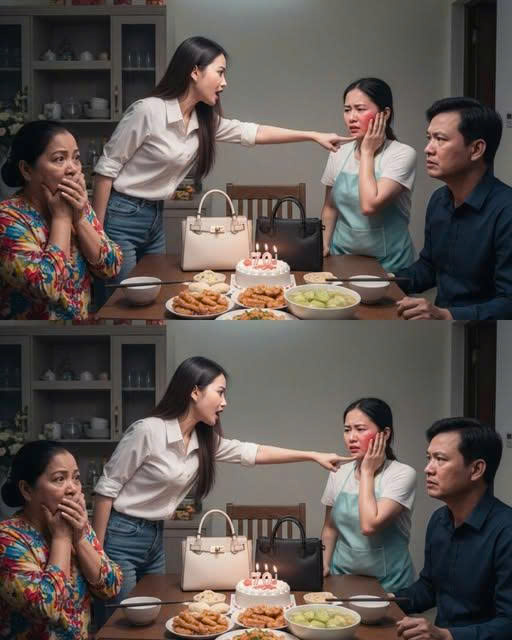 Cậy lương 60 triệu, em chồng ngang nhiên t át tôi trước mặt cả nhà, tôi lập tức gọi một cuộc điện thoại khiến lương của cô ta trở về số 0 tròn trĩnh…